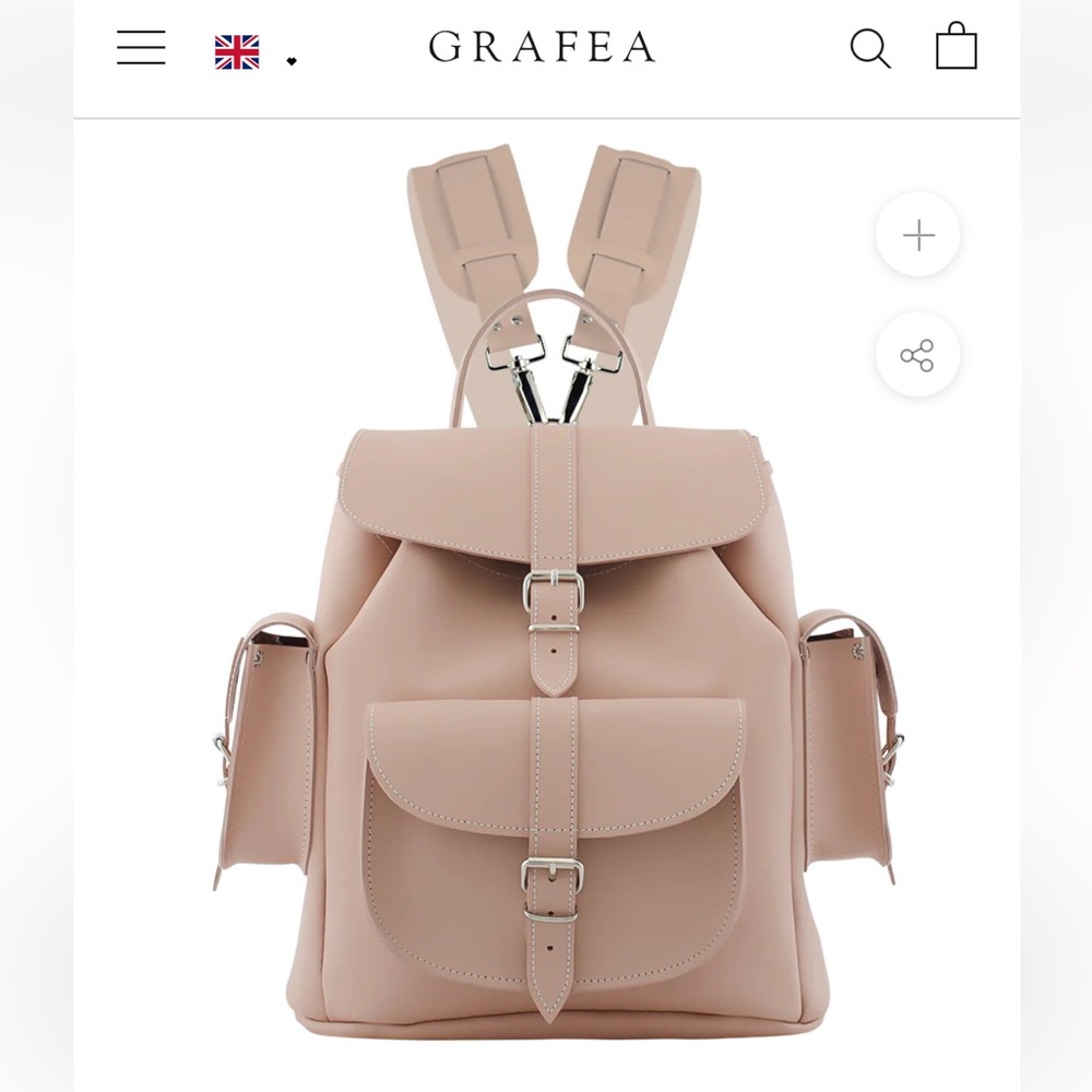 Grafea leather backpack